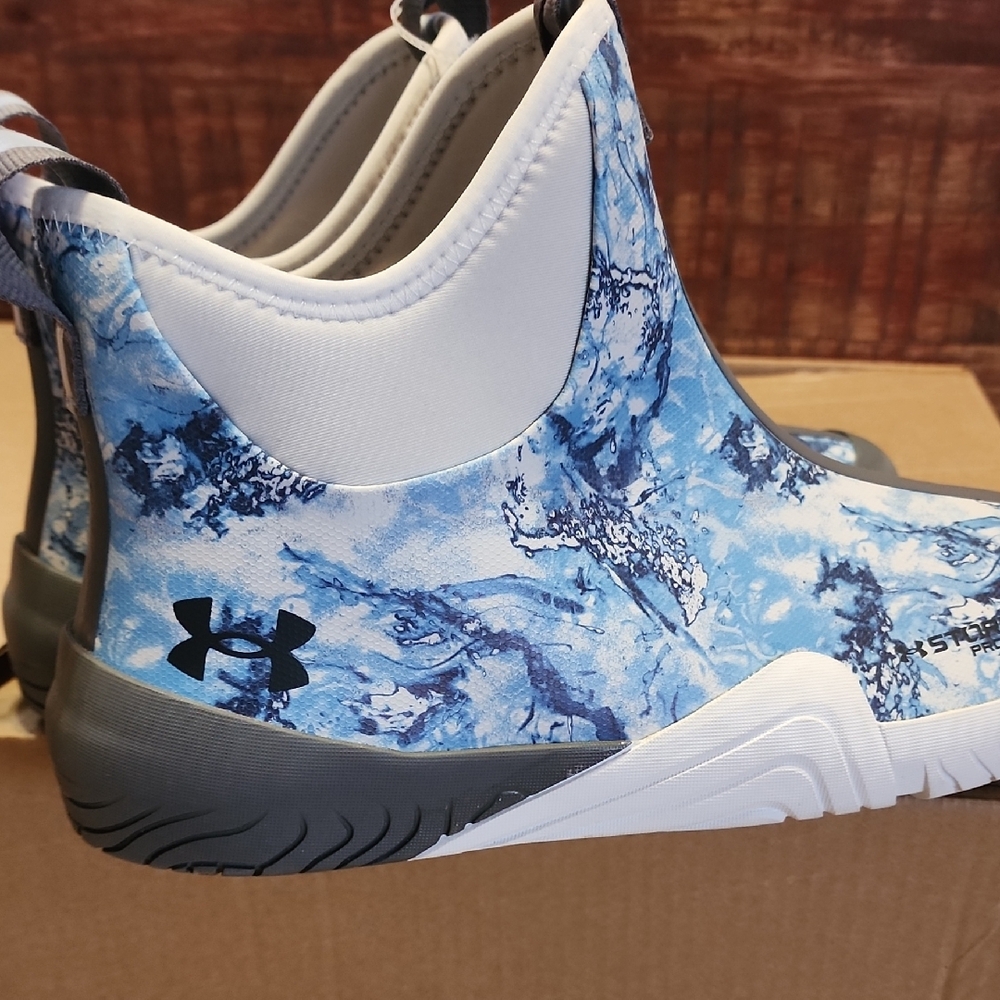Under Armour Blue and Gray Water Boots - Picture 7 of 13